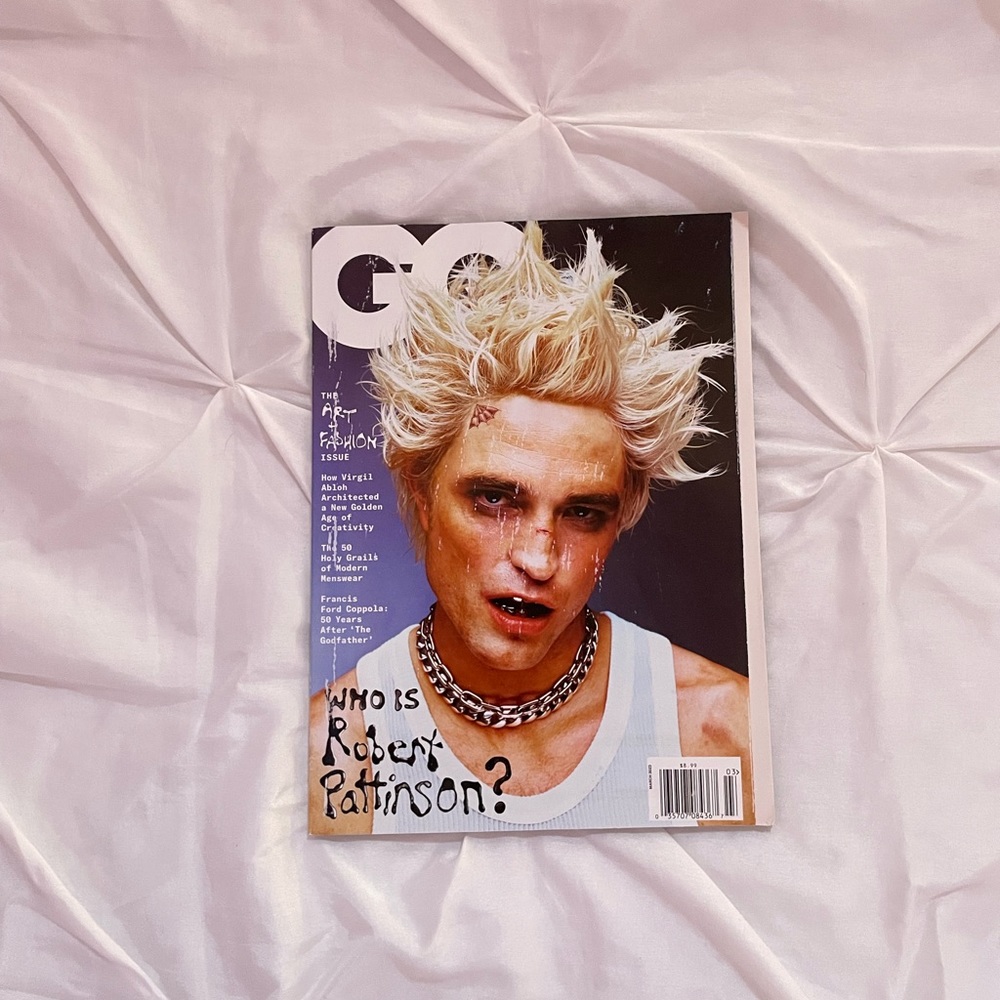 Rare Robert Pattinson GQ Magazine Photoshoot March 2022